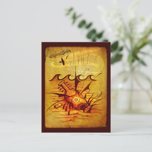 EmberTime - "Distilled"-Briefkaart Briefkaart (Staand voorkant)