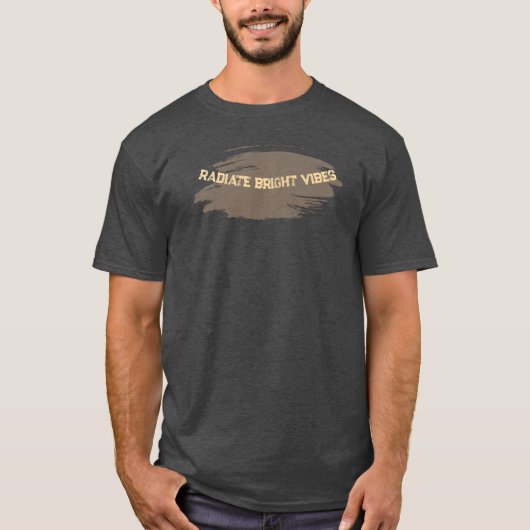 "EMBERWAVE" heldere vibes design t-shirt (Voorkant)