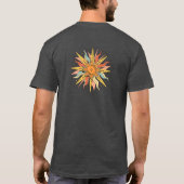 "EMBERWAVE" heldere vibes design t-shirt (Achterkant)