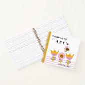 Embleem Bijenabc's Spiraal Notebook Notitieboek (Binnen)