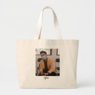 embleem irfan grote tote bag