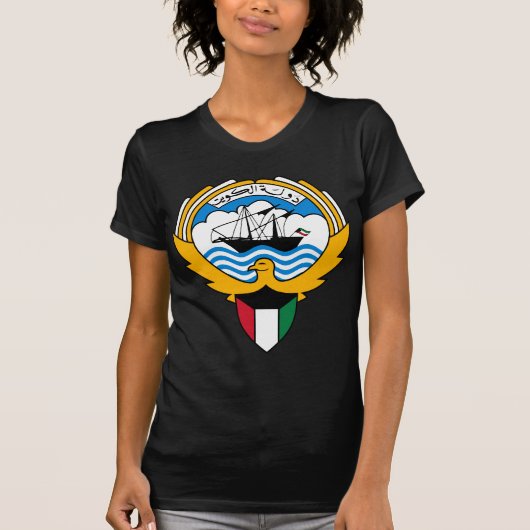 embleem kuwait t-shirt (Voorkant)