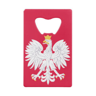 embleem polen kredietkaart flessenopener