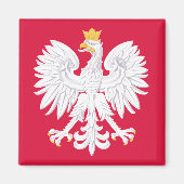 embleem polen magneet (Voorkant)