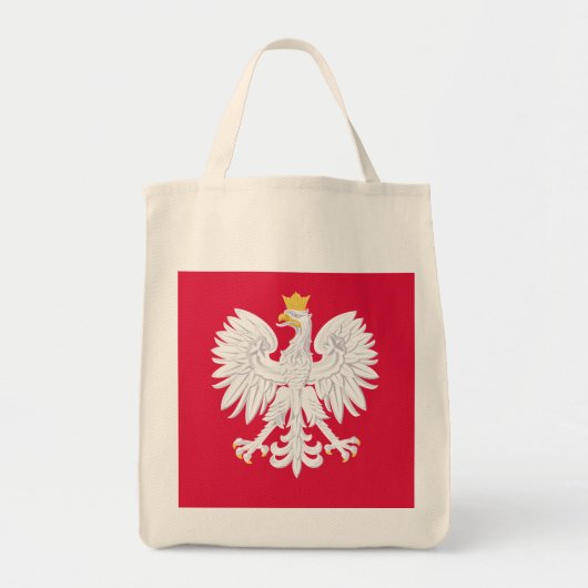 embleem polen tote bag (Voorkant)