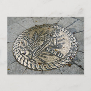 Embleem uit de Tweede Wereldoorlog, Washington D.C Briefkaart