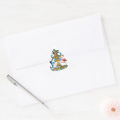 embleem van bahamas driehoek sticker (Envelop)