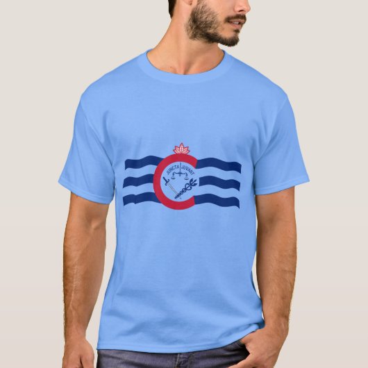 Embleem van Cincinnati, Ohio T-Shirt (Voorkant)