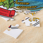 Embleem van de Armeense Socialistische Sovjetrepub Legpuzzel (Zijkant)