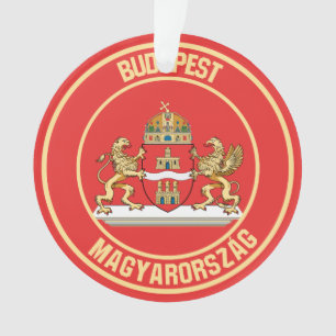 Embleem van de Boedapest-ronde Ornament