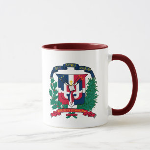 embleem van de dominicaanse republiek mok
