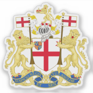 Embleem van de East India Company, Britse kolonie Sticker
