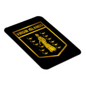 Embleem van de Maagdeneilanden Magneet (Rechterzijde)