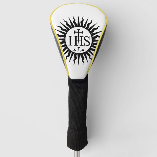 Embleem van de Maatschappij van Jezus Golfheadcover (Voorkant)