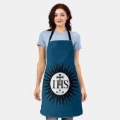 Embleem van de Maatschappij van Jezus Schort (Gedragen)