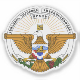 Embleem van de Republiek Artsakh, Armenië Sticker