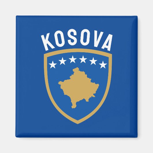 Embleem van de Republiek Kosovo Magneet (Voorkant)