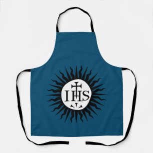embleem van de Sociëteit van Jezus Monogram Schort