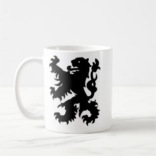 embleem van de Vlaamse Leeuw Koffiemok