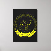 Embleem van Eritrea Poster Canvas Afdruk (Voorkant)
