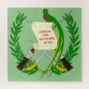 embleem van guatemala legpuzzel