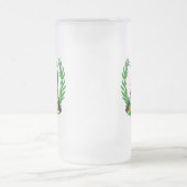 embleem van guatemala matglas bierpul (Center)