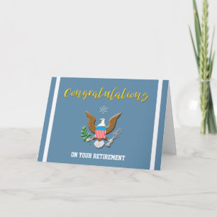 embleem van het militair luchtschip Retirement Col Kaart