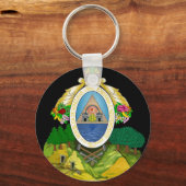 embleem van honduras sleutelhanger (Voorkant)