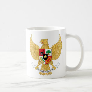 embleem van indonesië koffiemok