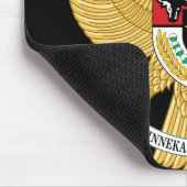 embleem van indonesië muismat (Hoek)