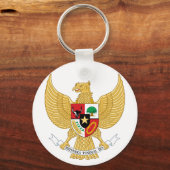 embleem van indonesië sleutelhanger (Voorkant)