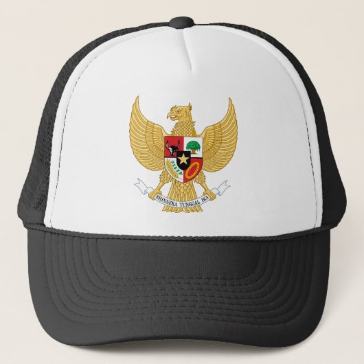 embleem van indonesië trucker pet (Voorkant)