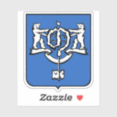 Embleem van Joezjno-Sachalinsk (Oblast Sachalin) Sticker (Vel)