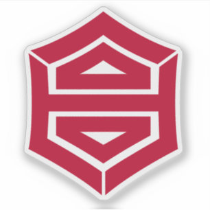 Embleem van Kochi stad (Kochi), Kochi, Japan Sticker