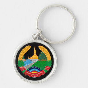 Embleem van Laos Sleutelhanger