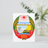 Embleem van Noord-Korea Briefkaart (Staand voorkant)