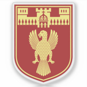 Embleem van Rubik, Albanië Sticker