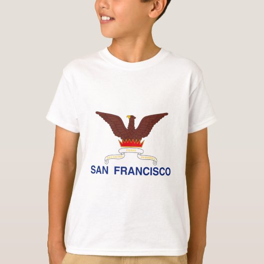 Embleem van San Francisco, California T-Shirt (Voorkant)