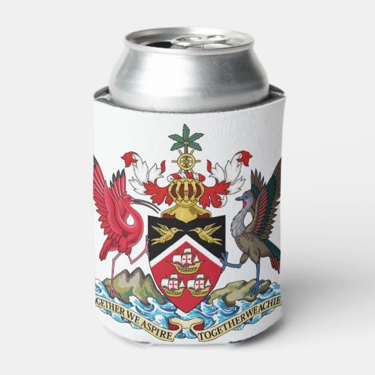 embleem van trinidad en tobago blikjeskoeler (Blikje Voorkant)