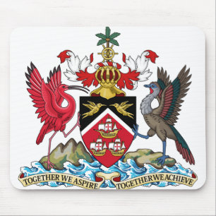 embleem van trinidad en tobago muismat