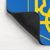 embleem voor oekraïne muismat (Hoek)