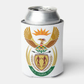 embleem zuid - afrika blikjeskoeler (Blikje Voorkant)
