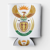 embleem zuid - afrika blikjeskoeler (Voorkant)