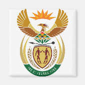 embleem zuid - afrika magneet (Voorkant)