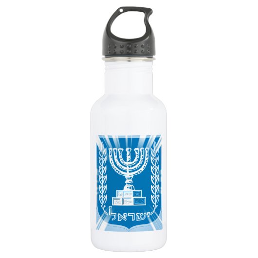 Emblem of Israel Spotlight Waterfles (Voorkant)