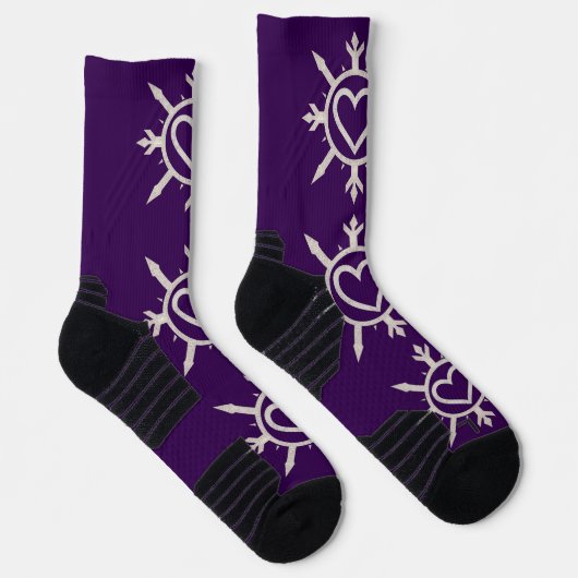 "Emblem of Love" Crew Socks Sokken (Rechts)
