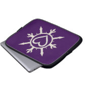 "Emblem of Love" Electronics Bag Laptop Sleeve (Voorkant onderkant)