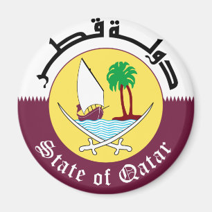 Emblem_of_Qatar Magneet