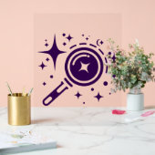 emblème AI Twinkle étoiles, phare de l'ère numériq (Mariage)
