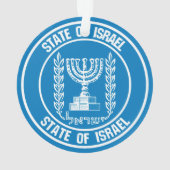 Emblème autour d'Israël (dos)